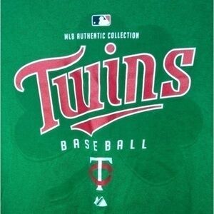 🦜Vintage Minnesota Twins MLB Rare Green Clover 🍀 T-shirt